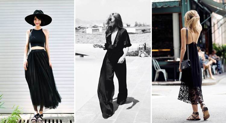 Зошто е препорачливо да се носи црна облека во лето?